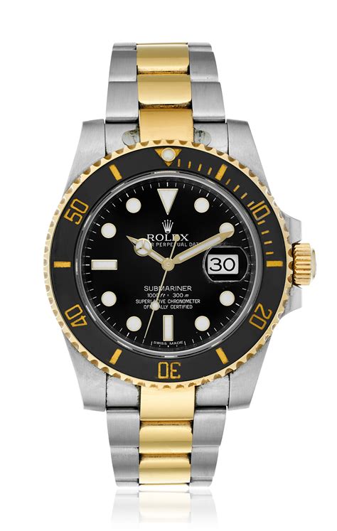 two tone rolex submariner|rolex submariner official site.